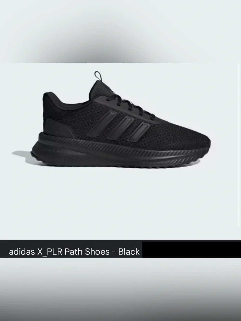 ADIDAS Men’s X_PLR PATH RUNNING SHOES, Core Black, Size 9.5
